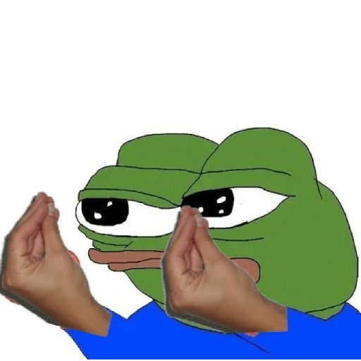 Pepe The Frog Mood 6 Sticker