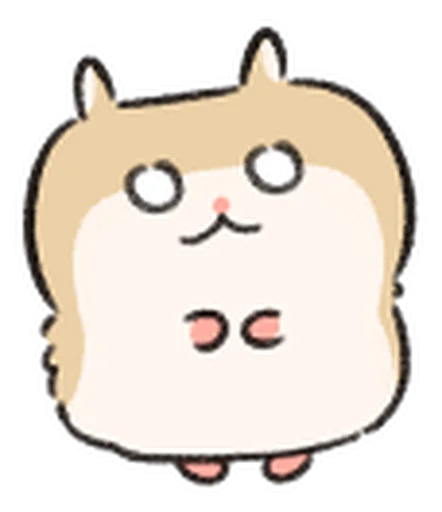 Kawaii Hamster Sticker