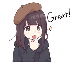 Menhera Great Sticker