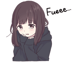 Menhera Fueee Sticker