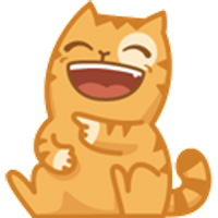 Peachy Cat #17 Sticker