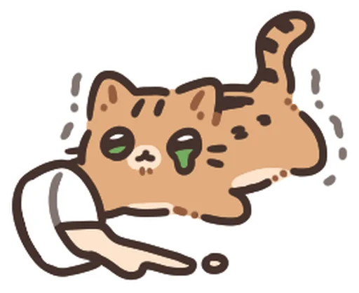 Ginger Cat Sticker