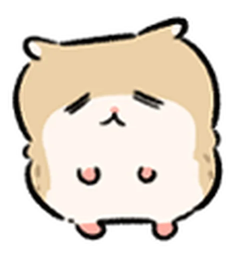 Kawaii Hamster Sticker
