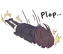 Menhera Plop Sticker