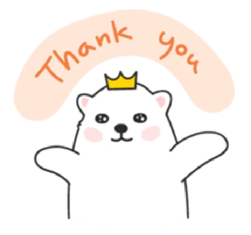 Sweet polar bear Sticker