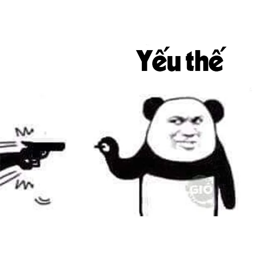 Chinese Panda Sticker