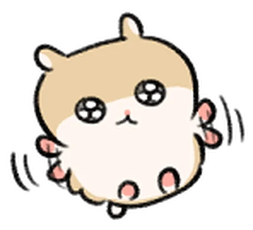 Kawaii Hamster Sticker