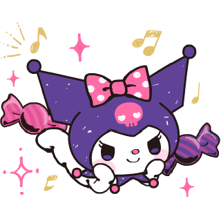 kuromi chillin