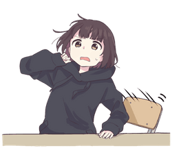 Menhera Shocked Sticker