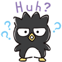 Badtz-Maru #4 Sticker