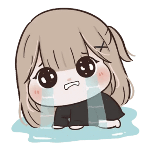 Cute Girl 25 Sticker