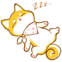 Cute Shiba #8 Sticker