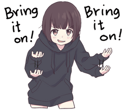 Menhera Bringiton Sticker