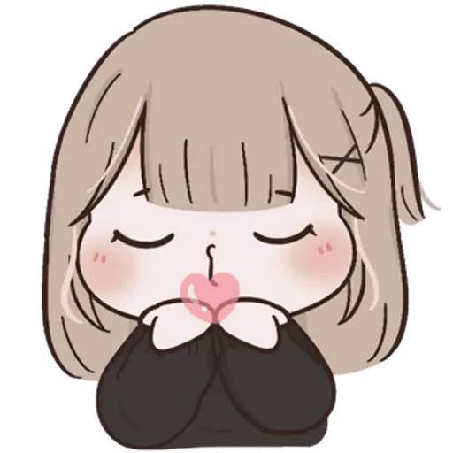 Cute Girl 22 Sticker