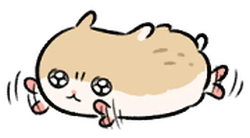 Kawaii Hamster Sticker
