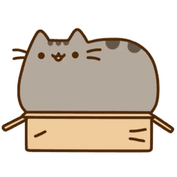 Pusheen Box Sticker