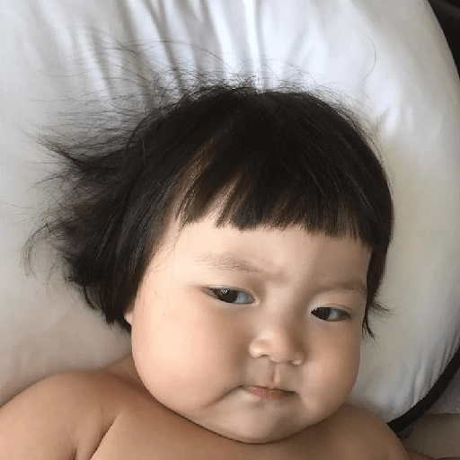 Korea cute baby 7 Sticker