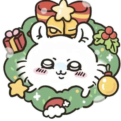 Chiikawa Christmas Sticker