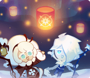 Cotton Sherbet Float Lantern Sticker