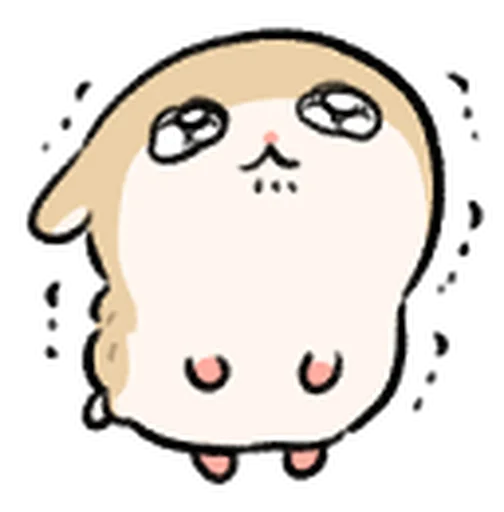 Kawaii Hamster Sticker