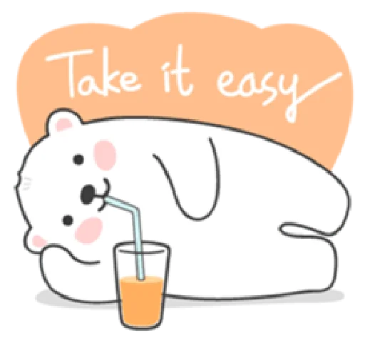 Sweet polar bear Sticker