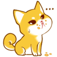 Cute Shiba #18 Sticker
