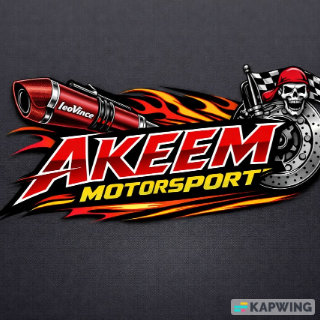Akeem motorsport Sticker