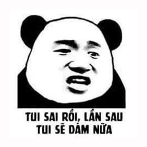 Chinese Panda Sticker