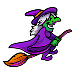 Mixer Witch Sticker