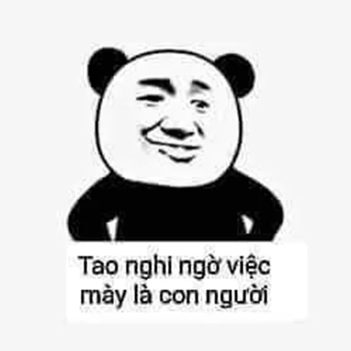 Chinese Panda Sticker