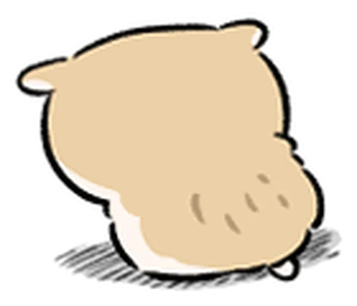 Kawaii Hamster Sticker