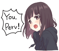 Menhera Pervert2 Sticker