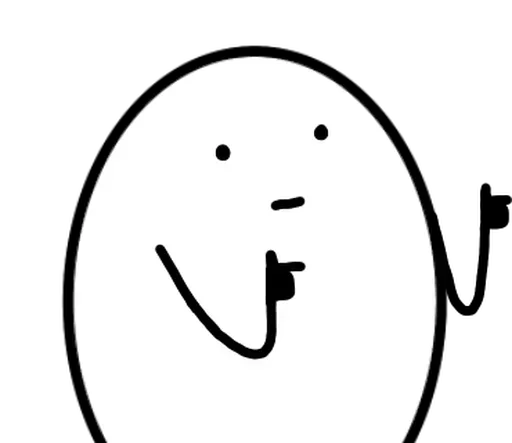 An Egg Sticker