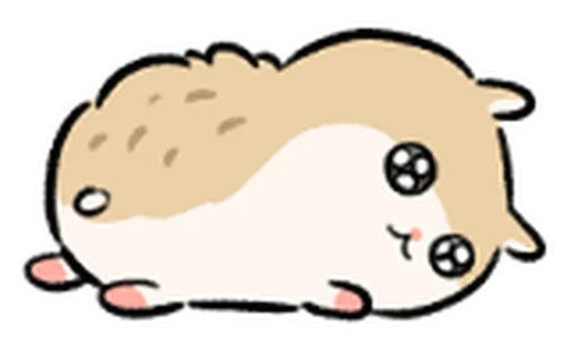Kawaii Hamster Sticker