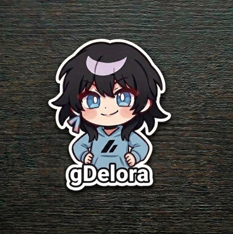 Delora Stickers Sticker