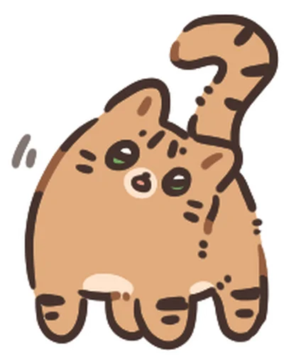 Ginger Cat Sticker