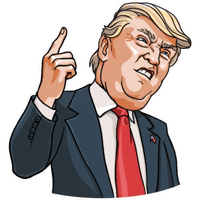 Donald Trump #11 Sticker