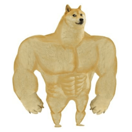 memes chad 13 Sticker