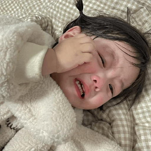 Korea cute baby 5 Sticker