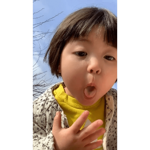 Korea cute baby 22 Sticker