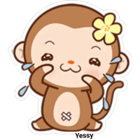 Monkey #27 Sticker