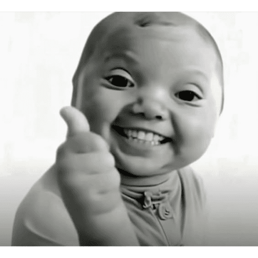 Babyboo meme 11 Sticker