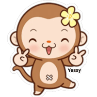 Monkey #29 Sticker