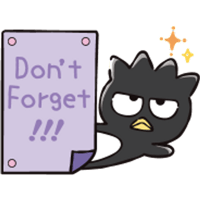 Badtz-Maru #17 Sticker