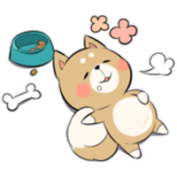Cute Puppy #19 Sticker
