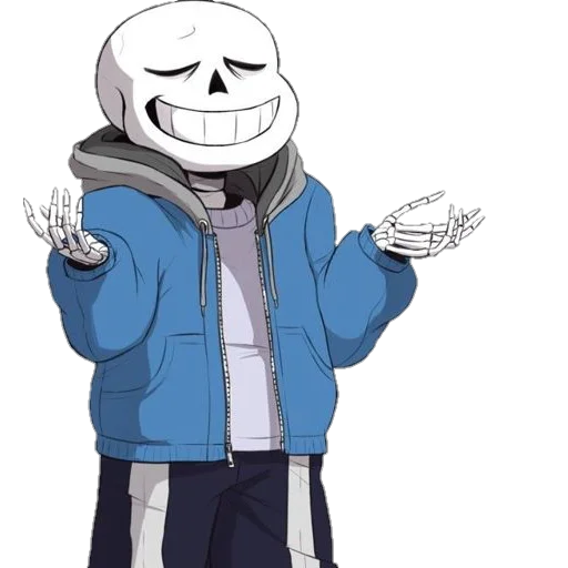 Sans Shrug Sticker
