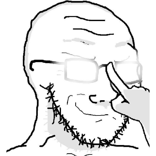 memes chad 23 Sticker
