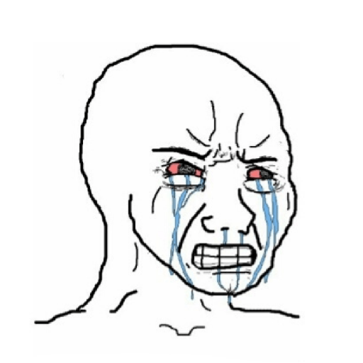 memes chad 18 Sticker