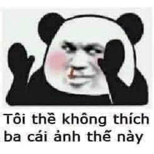Chinese Panda Sticker