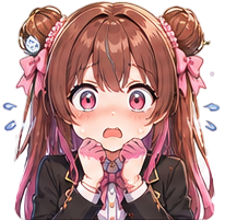 Panic Lotte Sticker